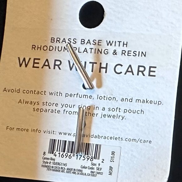 2 Pure Vida Rings and Bracelet - Perfect Gift!- Three items!!! - Picture 8 of 9